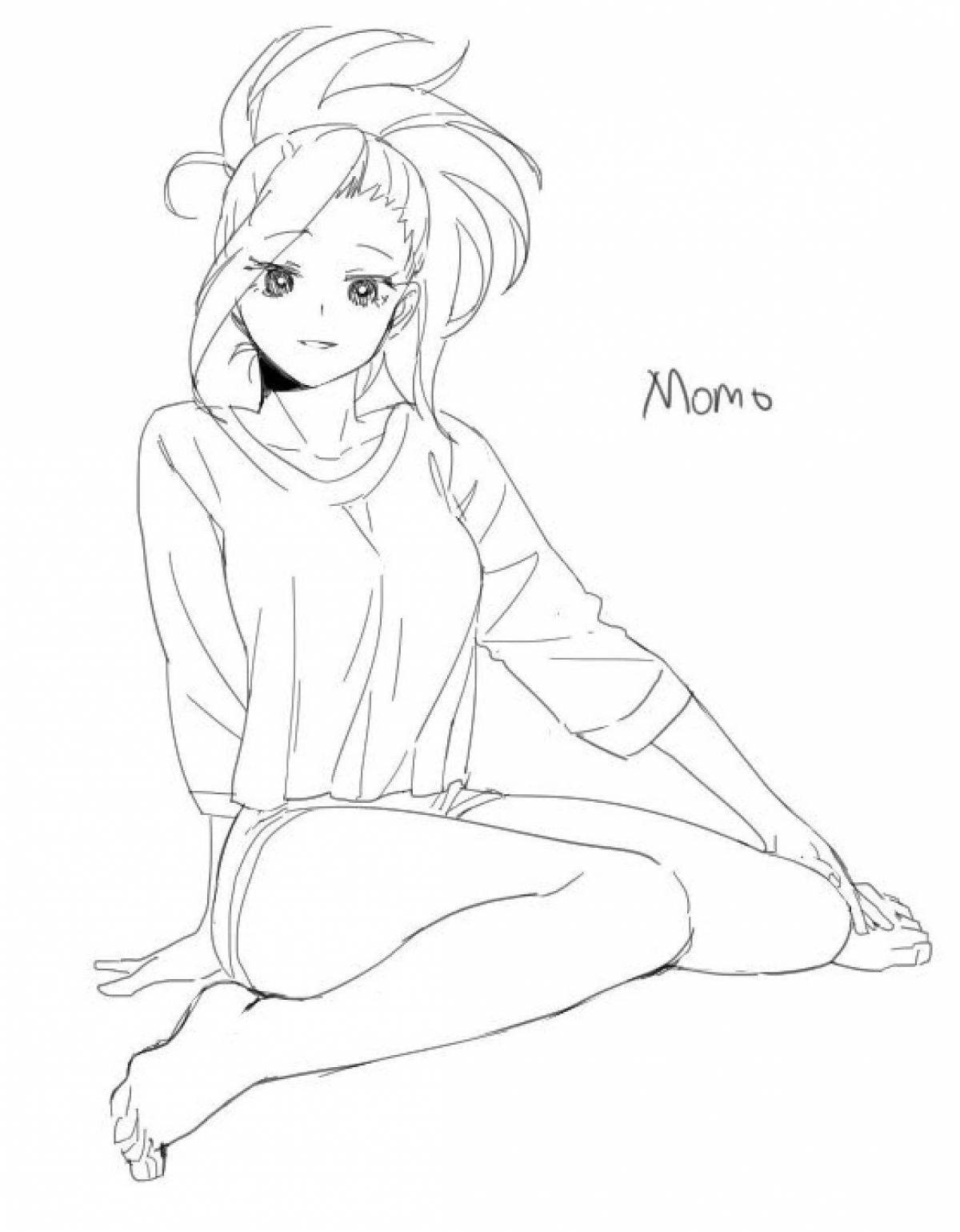 Momo bright coloring