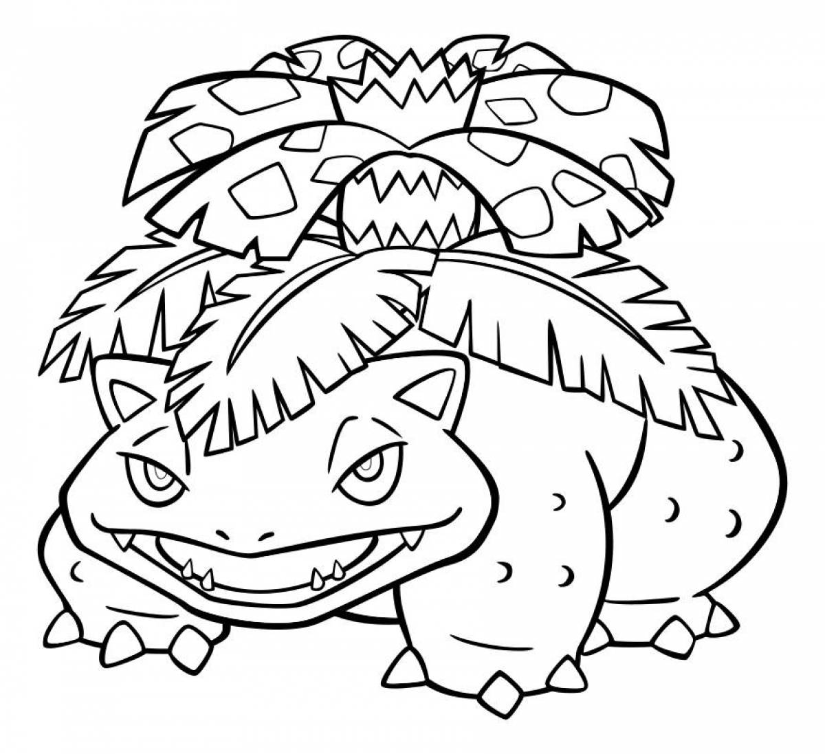 Middles bright coloring page