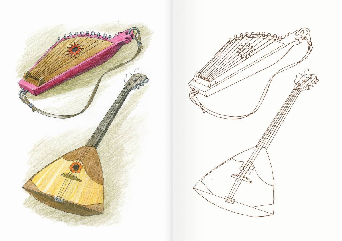 Russian folk instruments #4
