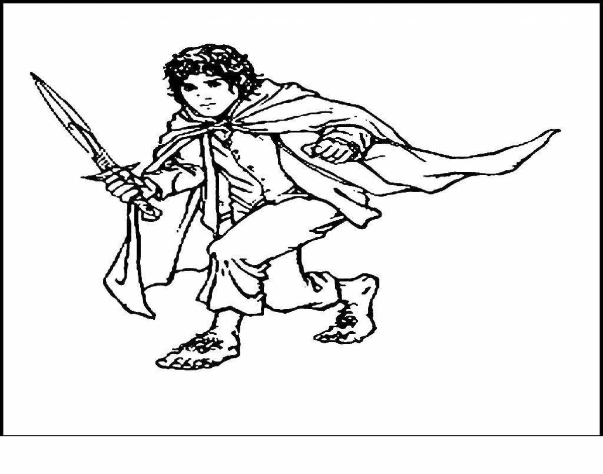 Захватывающая среда раскраски