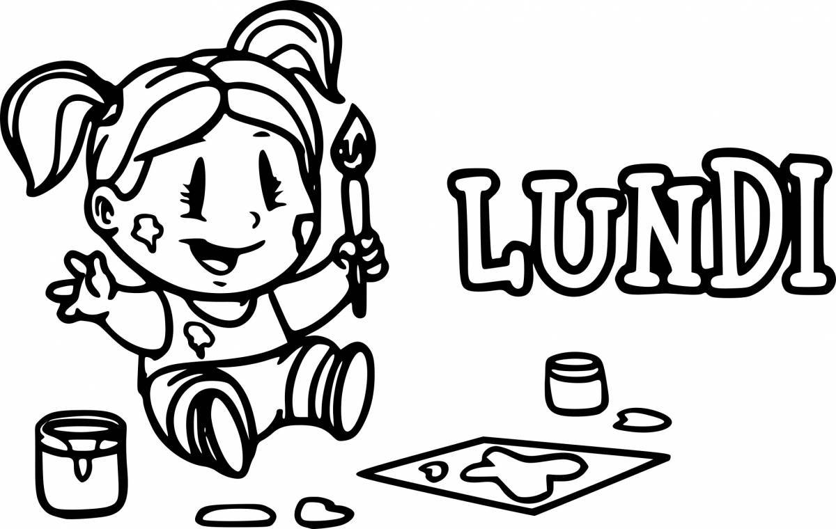 Живая среда раскраски