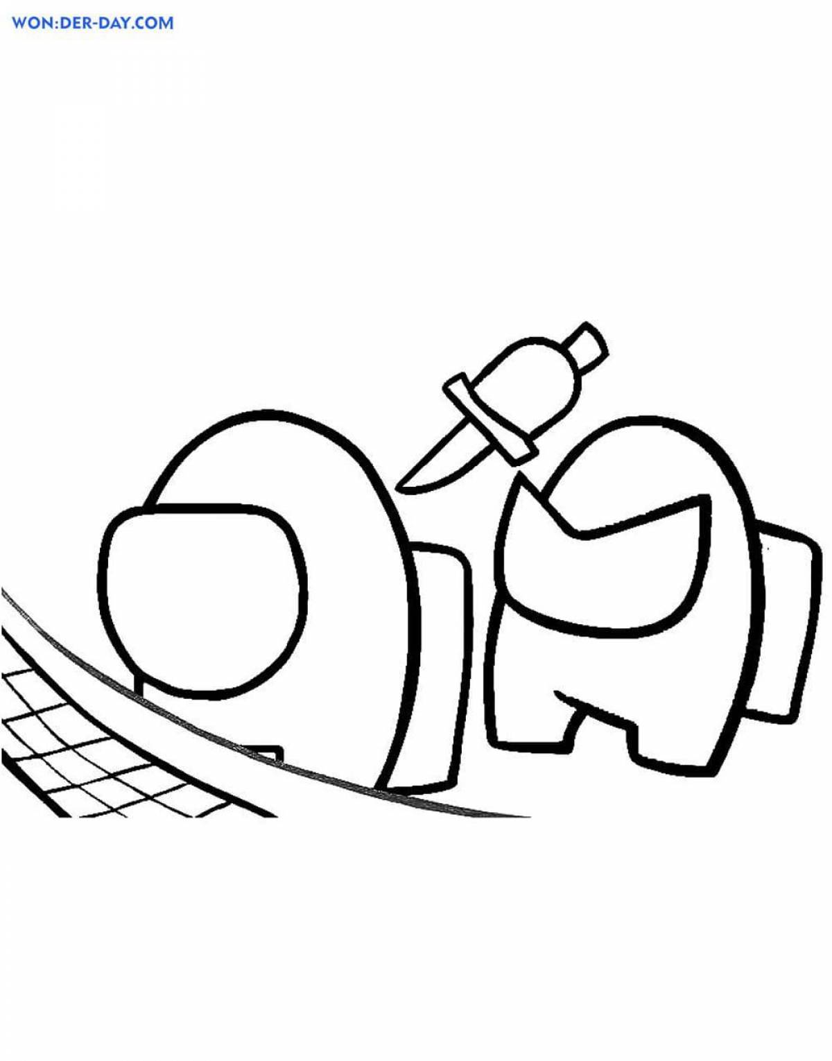 Захватывающая раскраска ace traitor