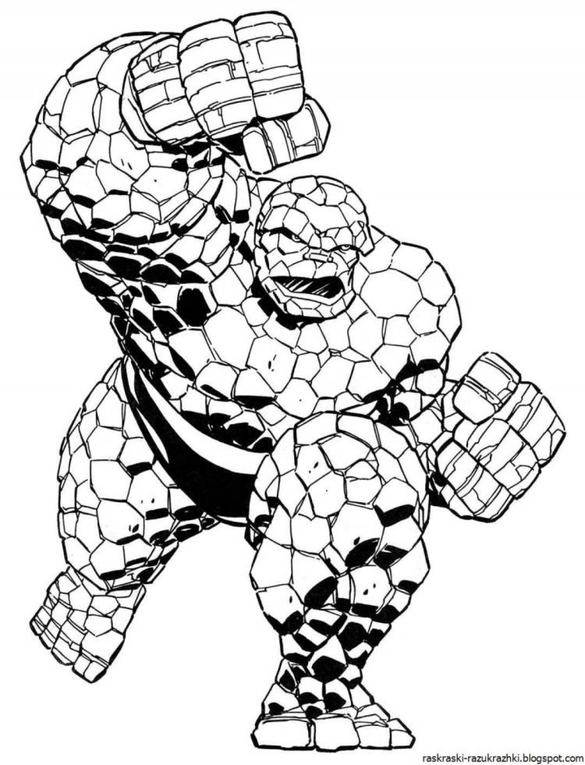 Fascinating superhero coloring pages for boys