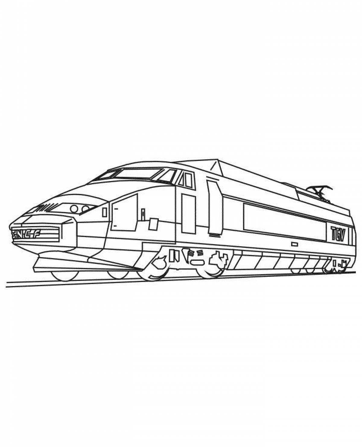 Impressive train livery