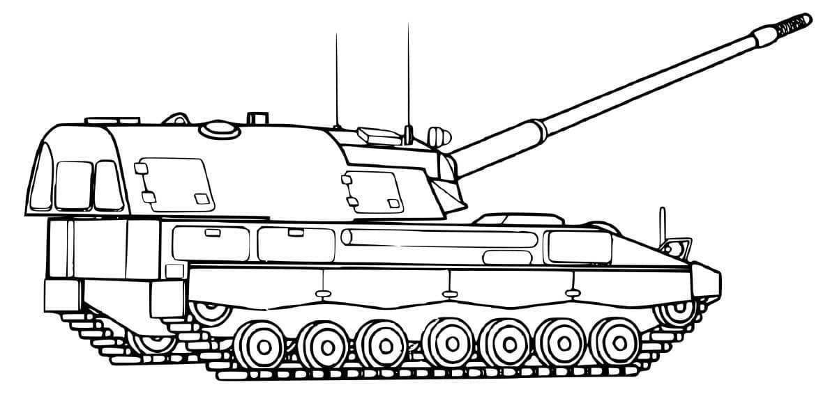 Раскраска сказочная дора танк
