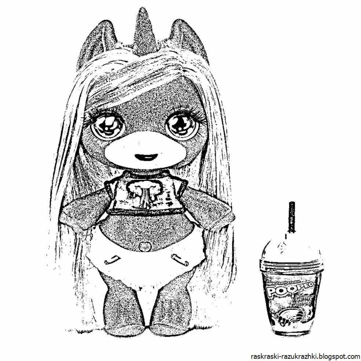 Live coloring puppies