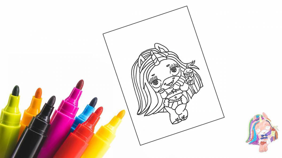 Animated coloring puppies