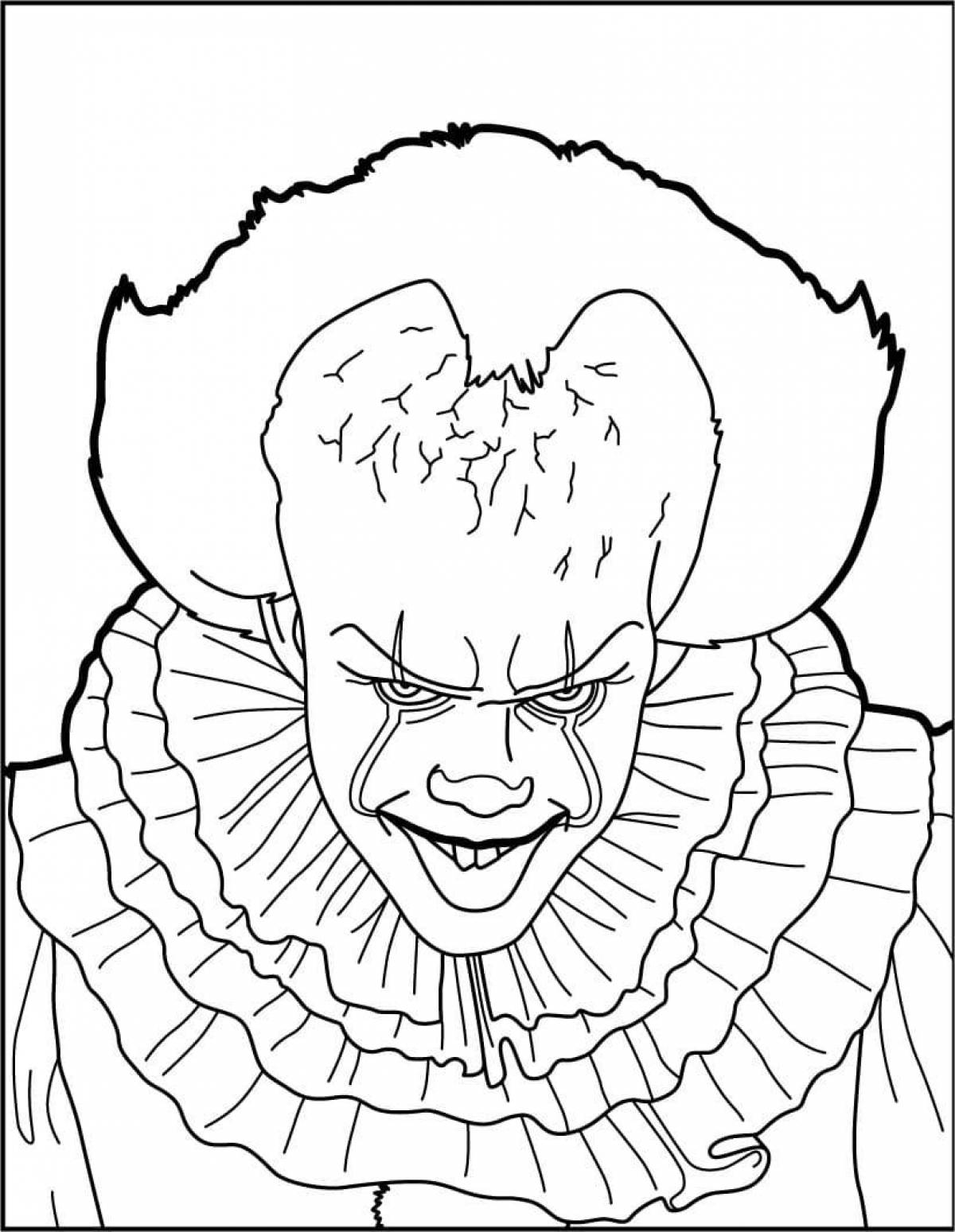 Frustrating horror stories coloring pages