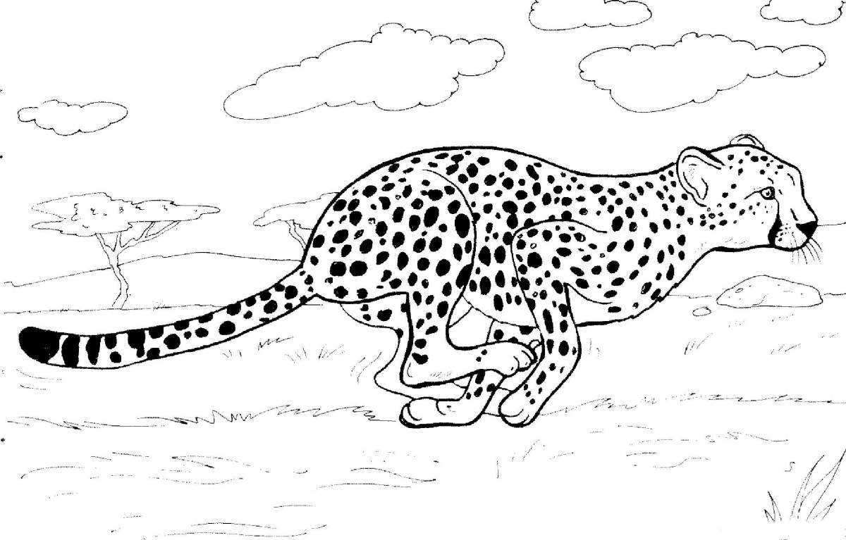 Fabulous coloring pages African animals
