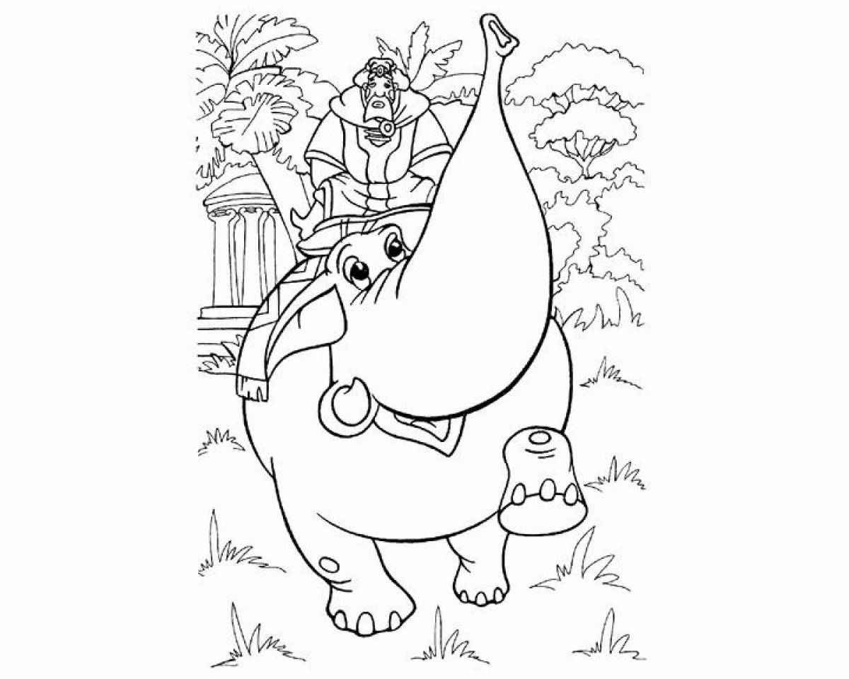 Bold coloring page 3 heroes