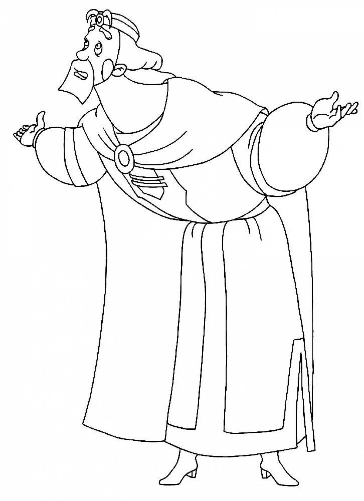 Fun coloring page 3 heroes