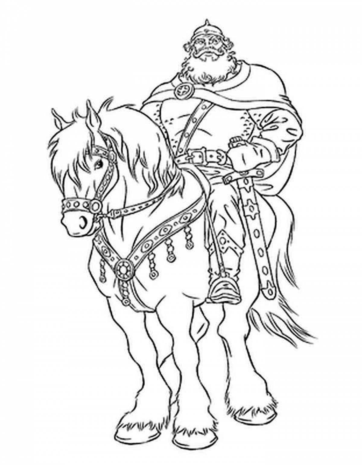 Steadfast coloring page 3 heroes