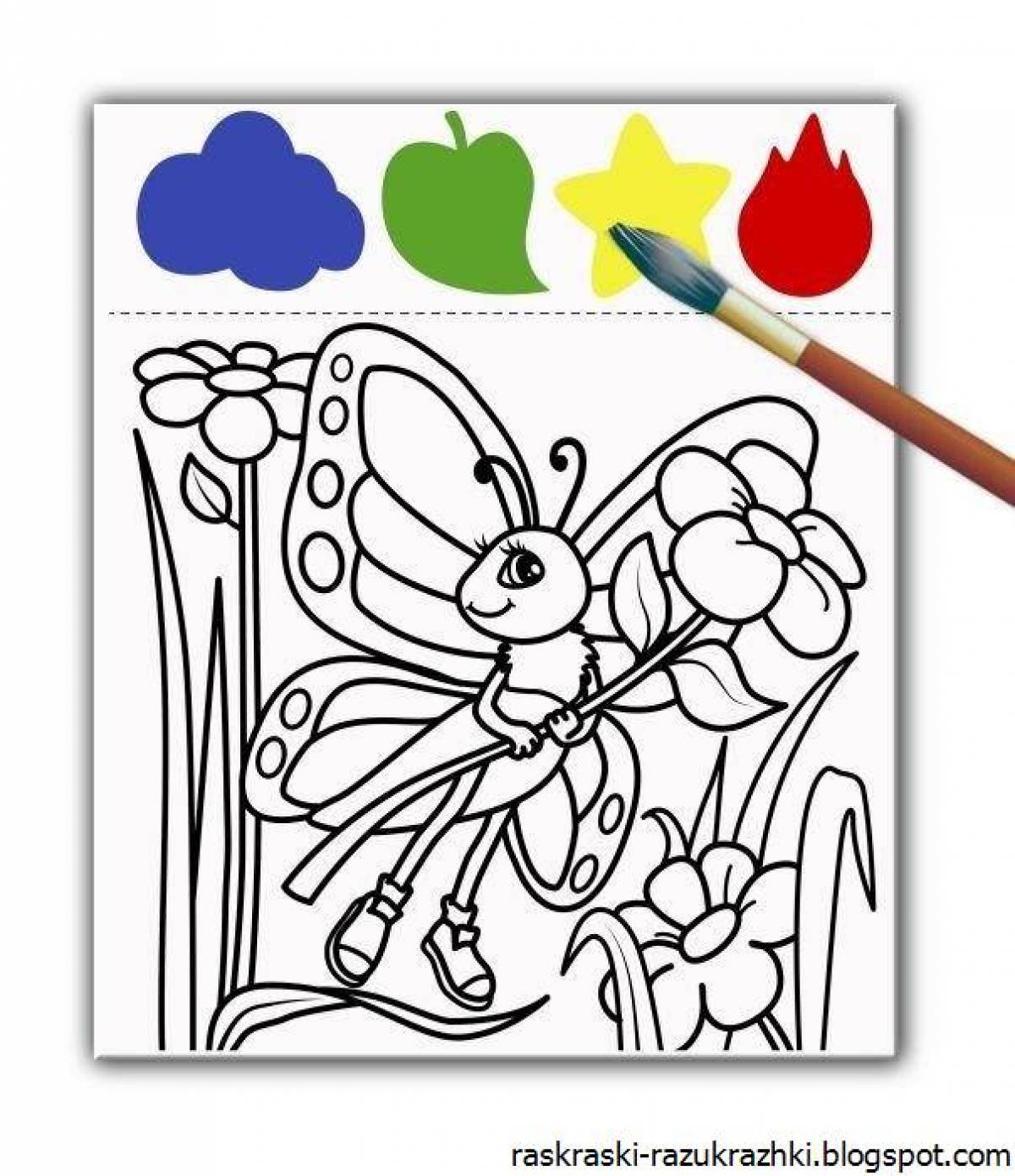 Irresistible coloring pages