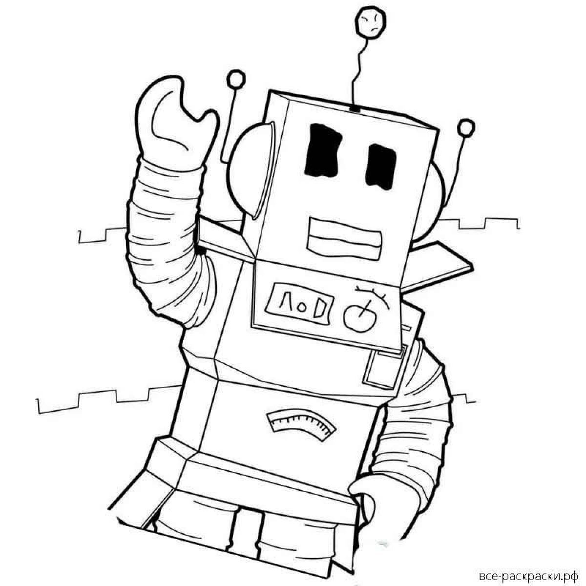 Roblox dynamic skins coloring page