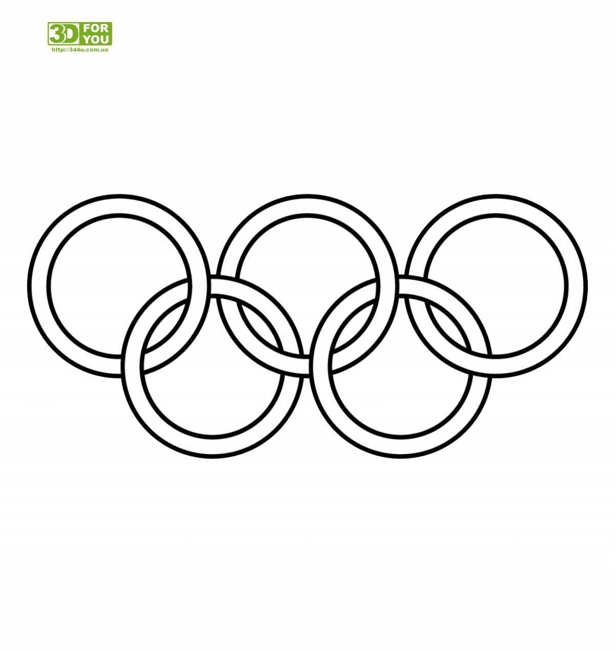 Олимпийские кольца #1