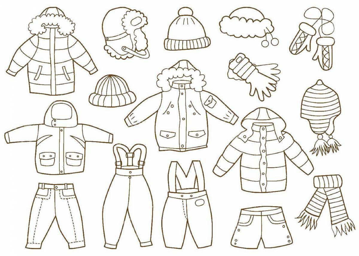 Зимняя одежда для детей #4