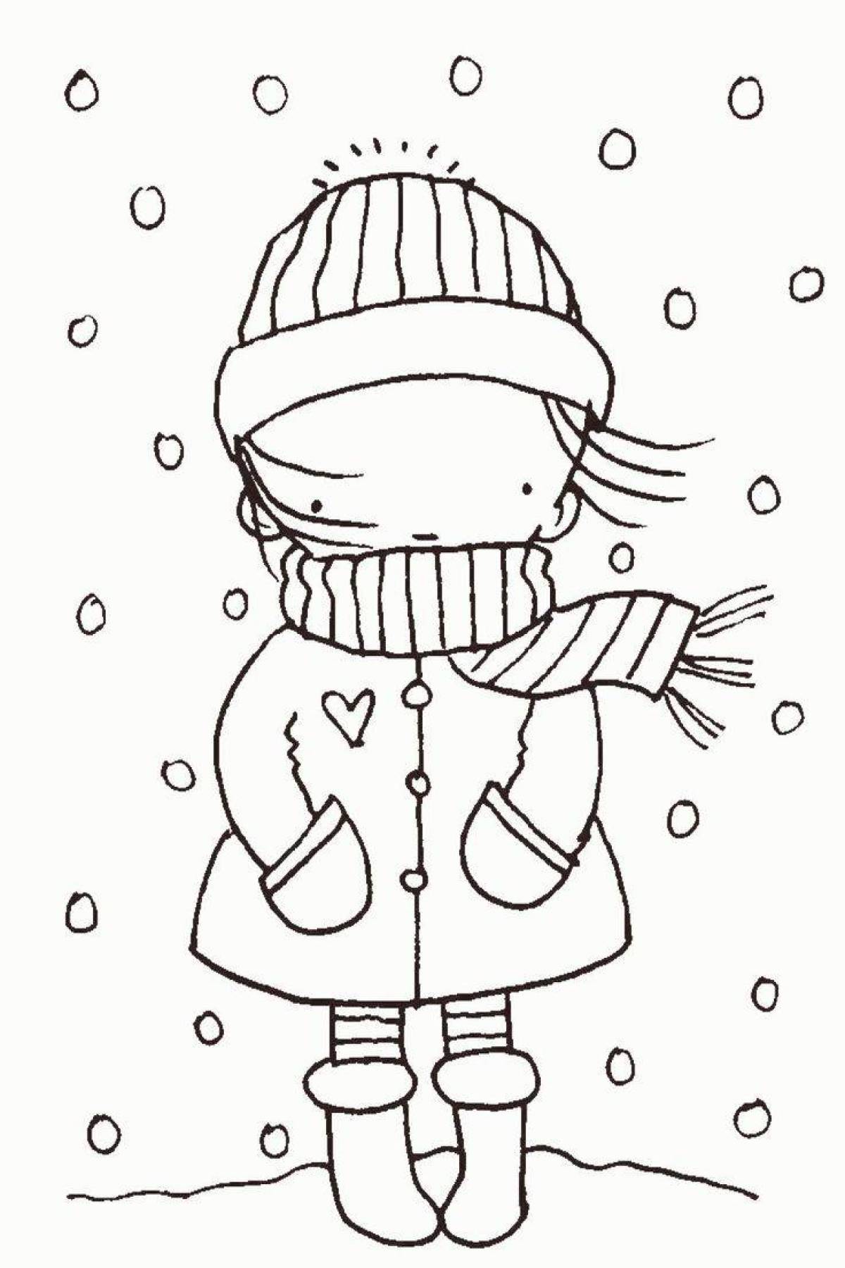 Зимняя одежда для детей #7