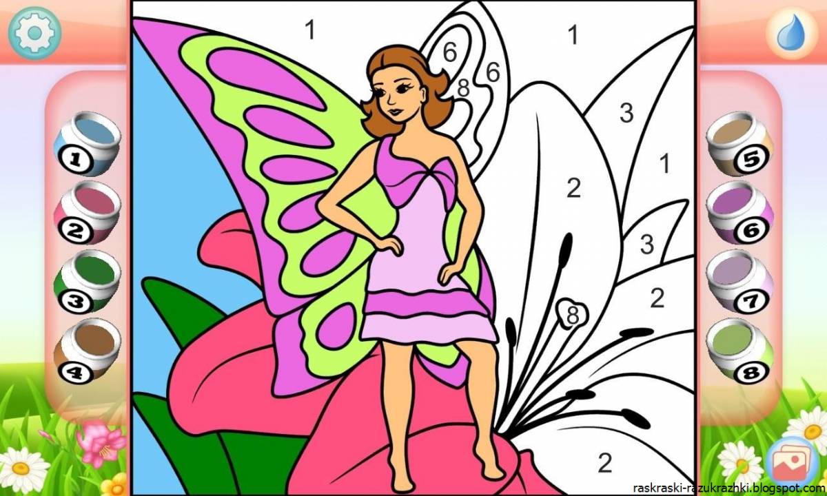 Fun coloring pages for girls