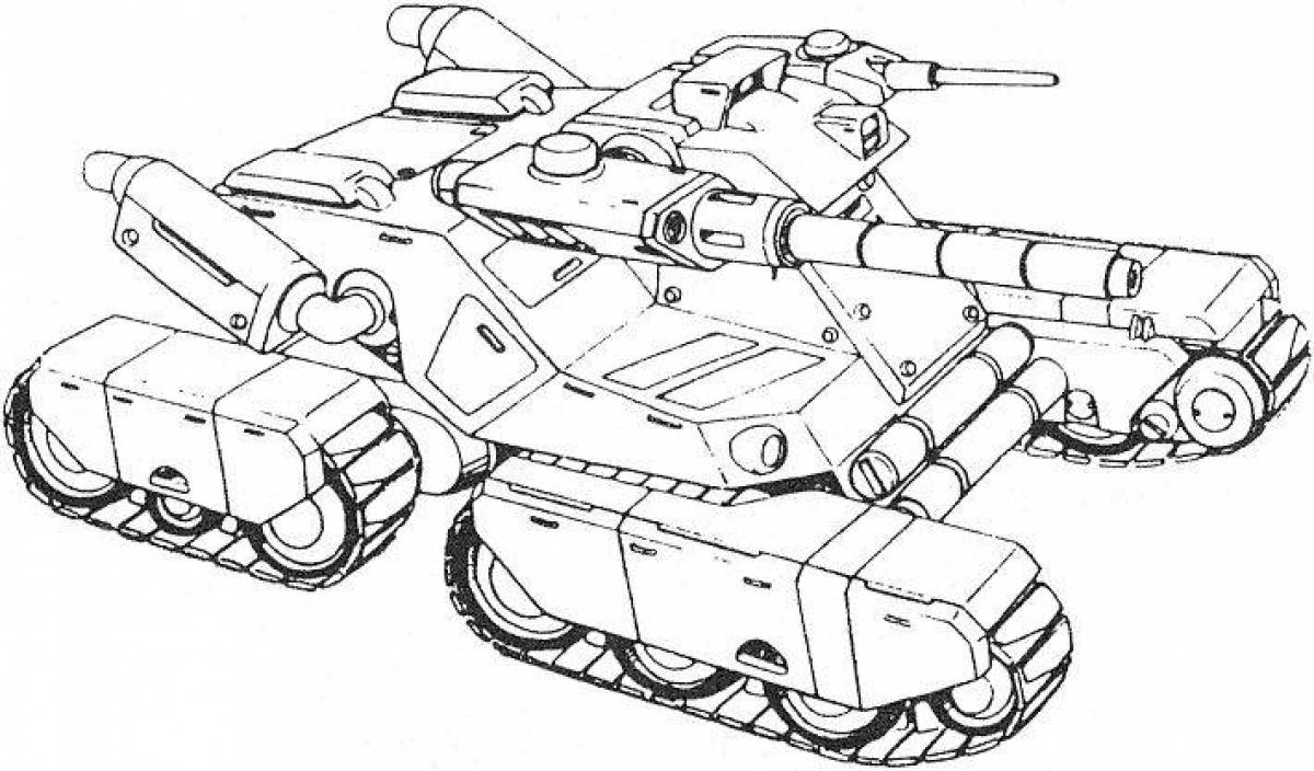Танки с глазами картинки раскраски