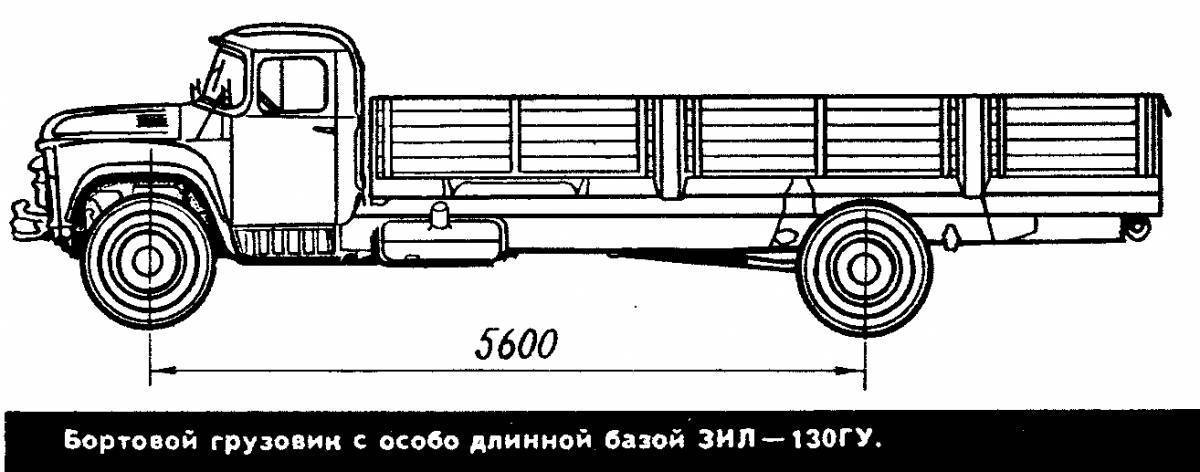 Зил 4331 рисунок