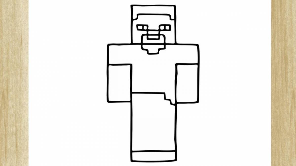 Live steve from minecraft