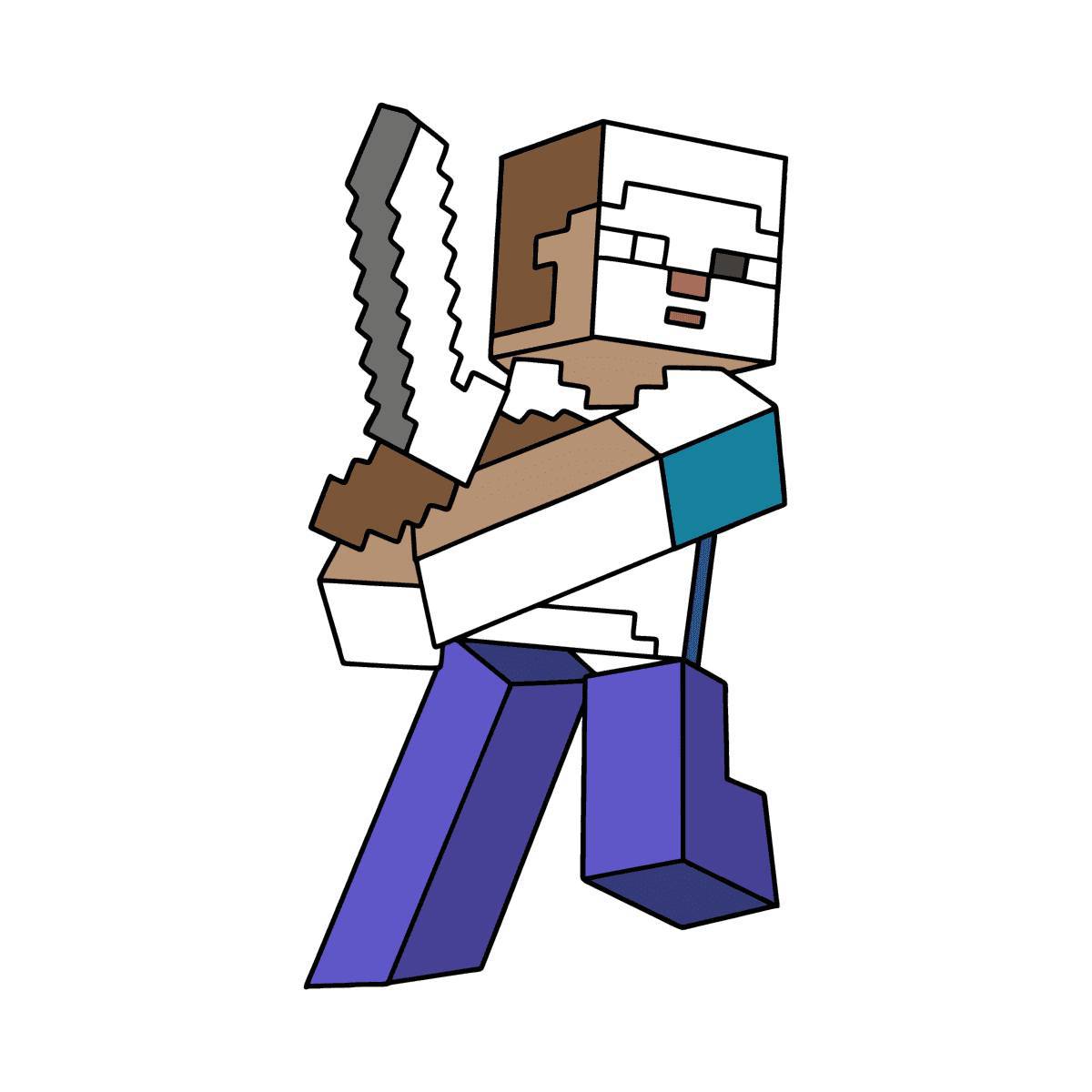 Minecraft steve #11