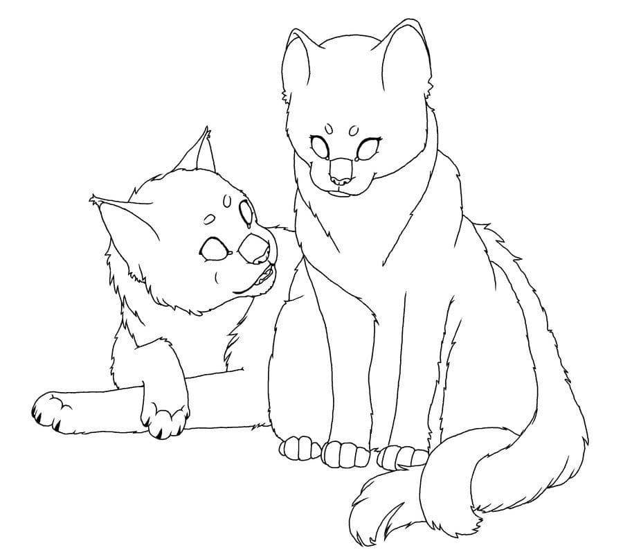 Как нарисовать кошку лану легко