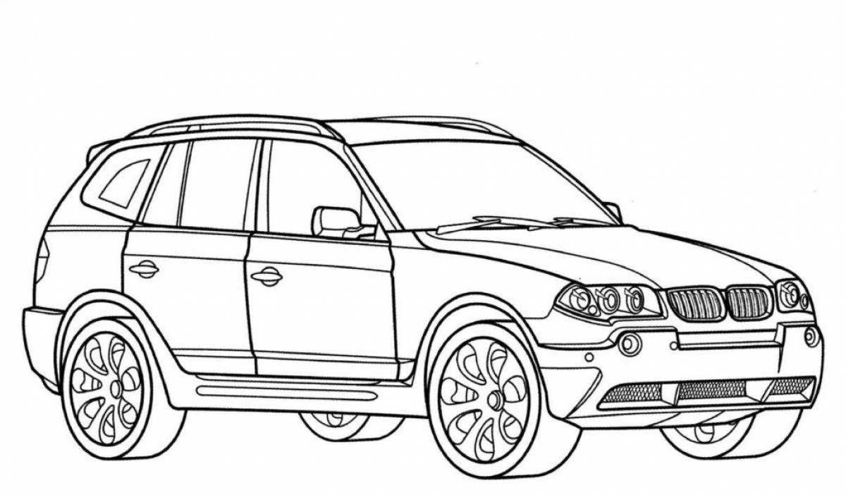 Great bmw coloring book