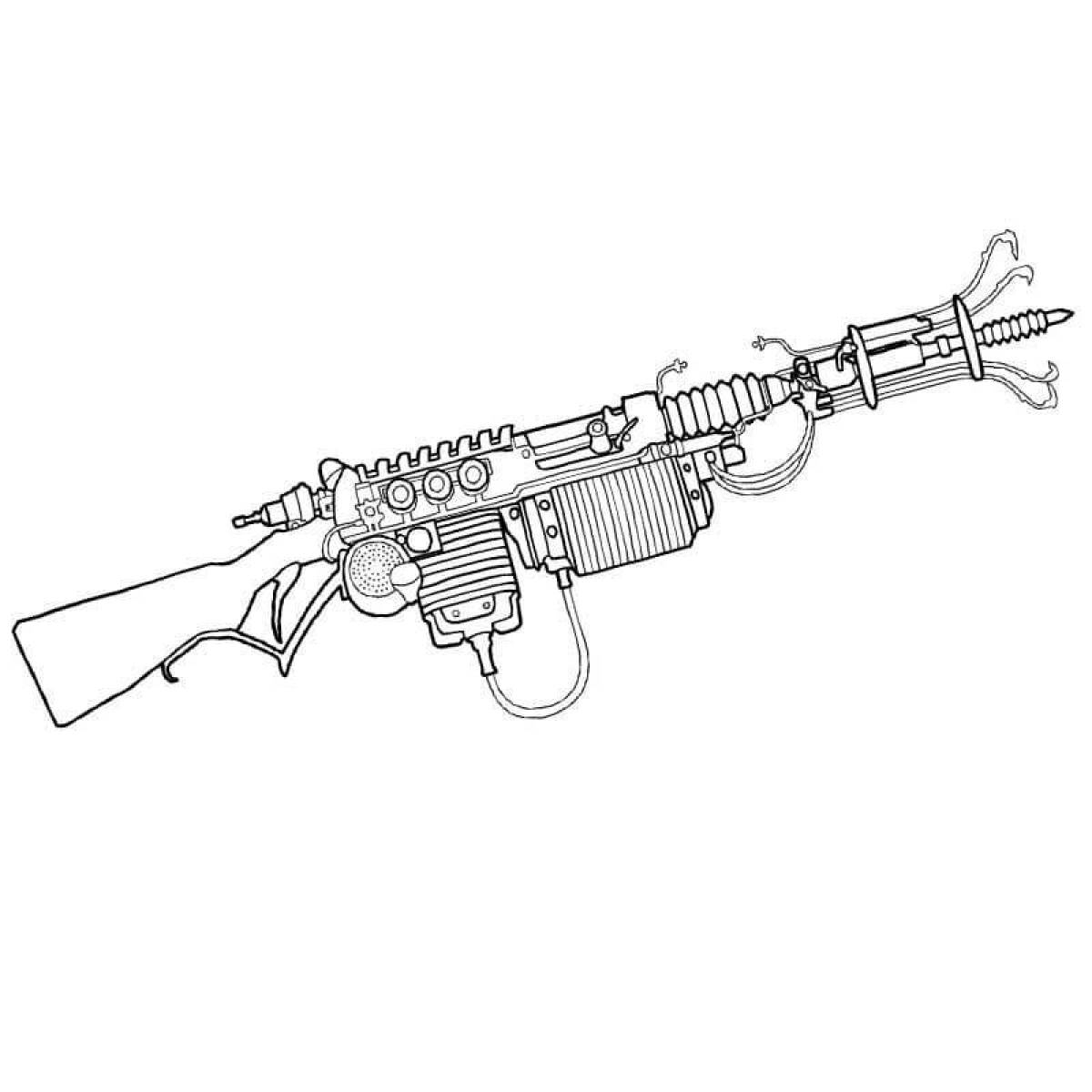 Standoff 2 Weapon Coloring Page