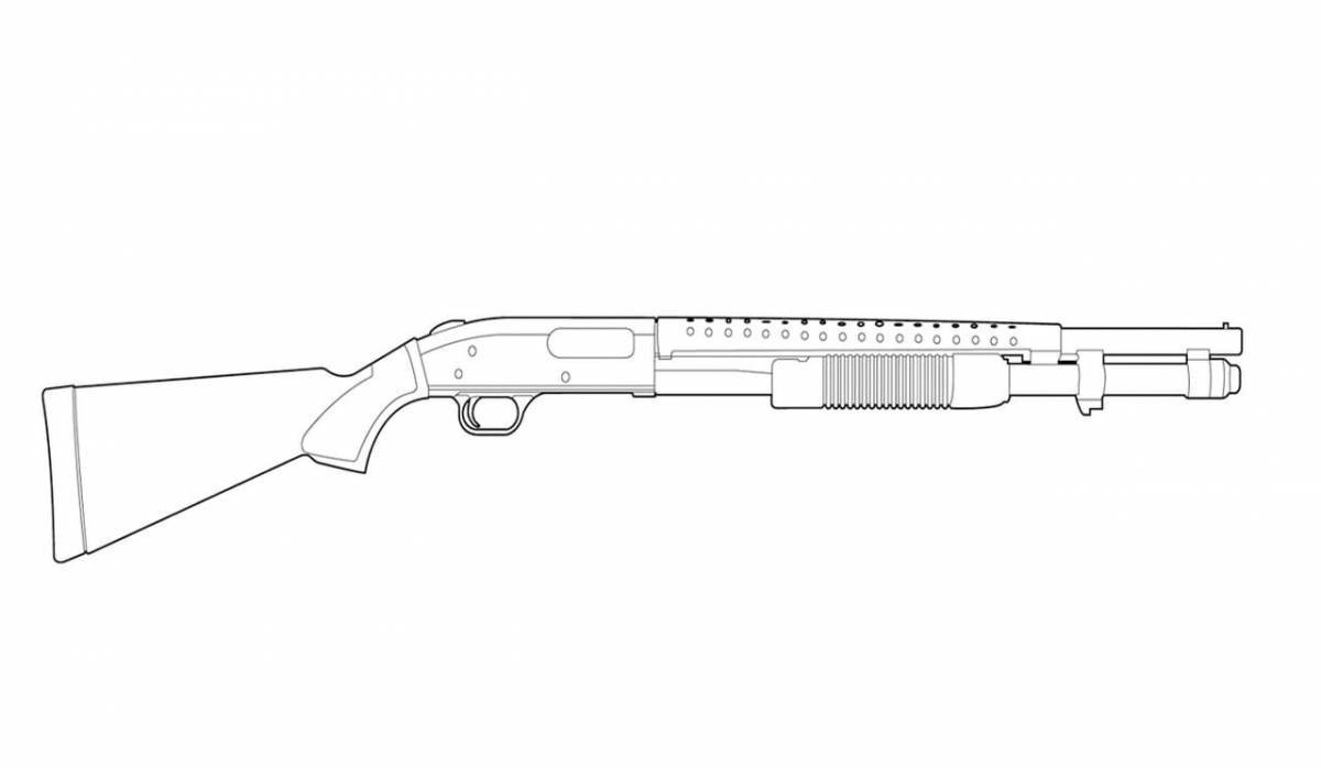 Bold standoff 2 weapon coloring page