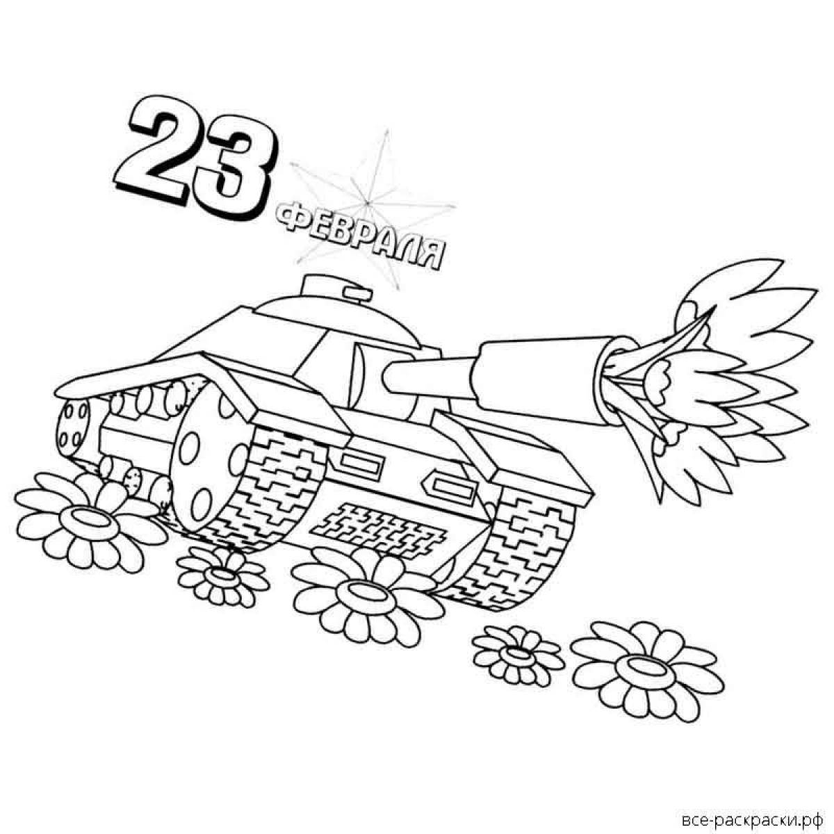 Majestic coloring page February 23
