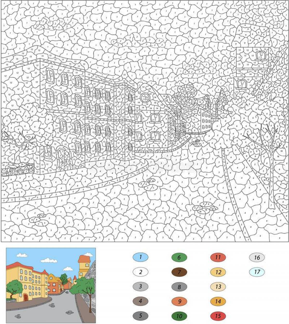 Bright coloring by numbers offline
