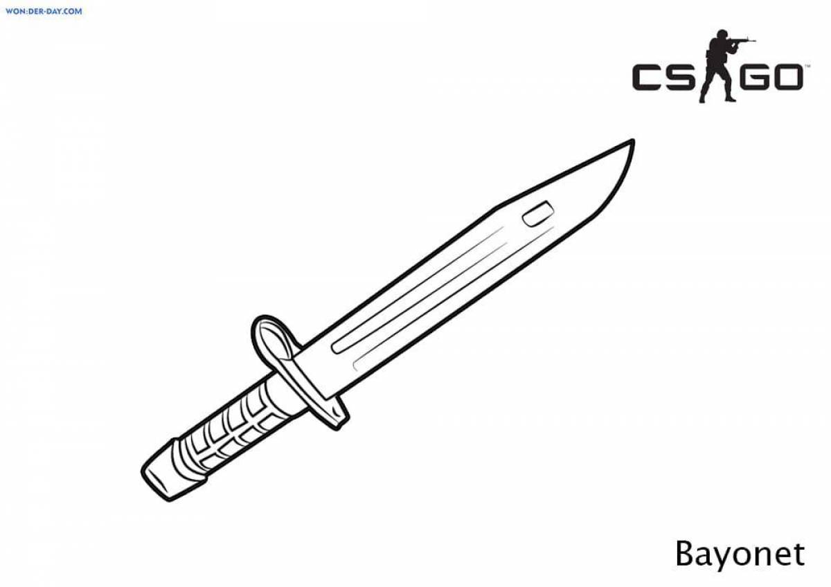 Fairy tanto coloring page