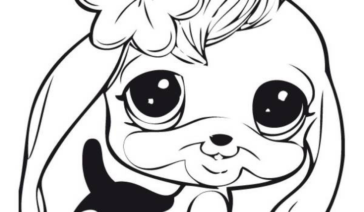 Fine VIP pets coloring page