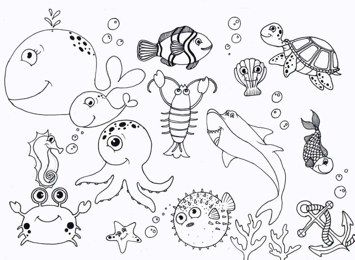Sea animals #1