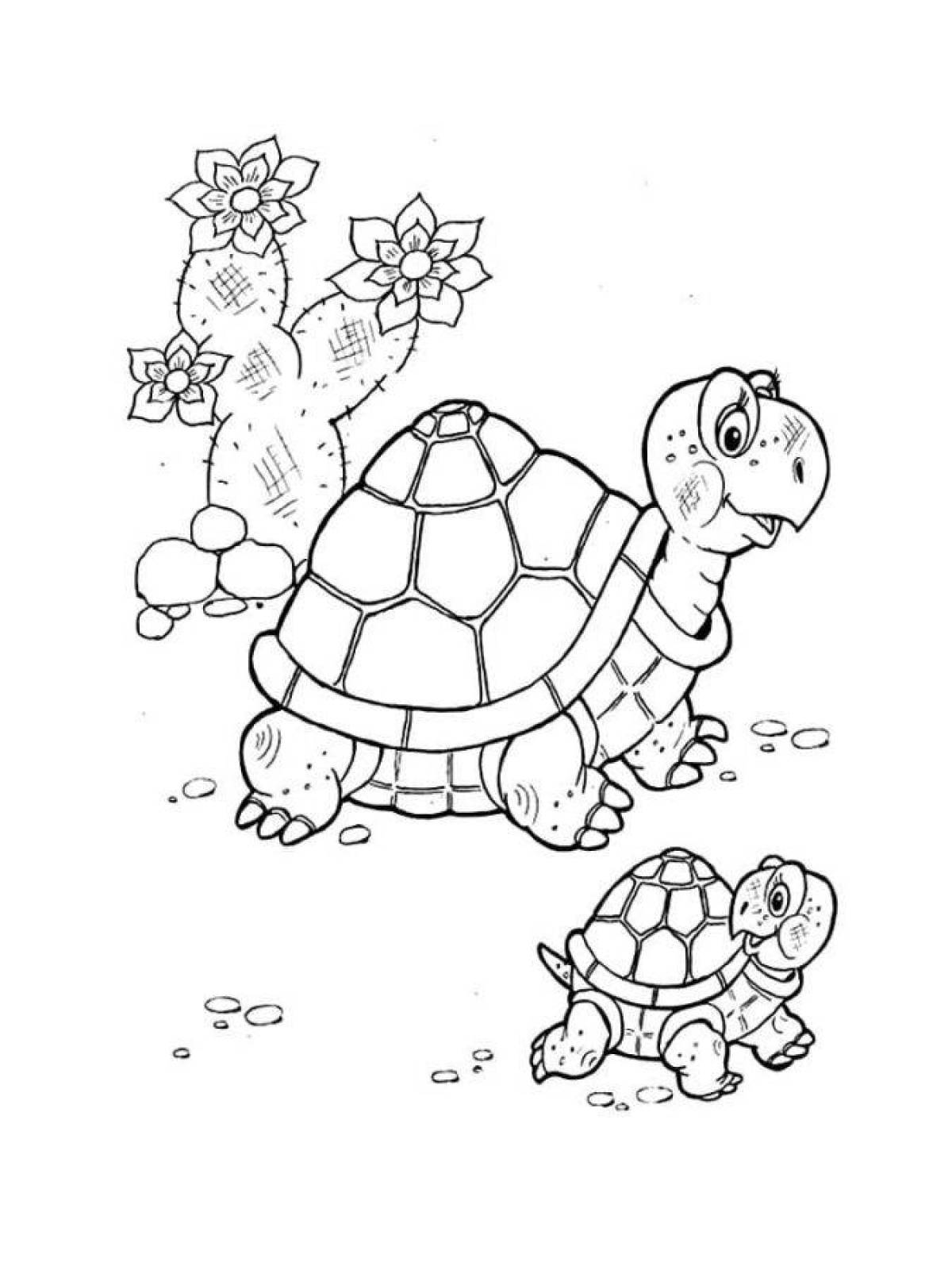 Major coloring pages animals of hot countries for preschoolers