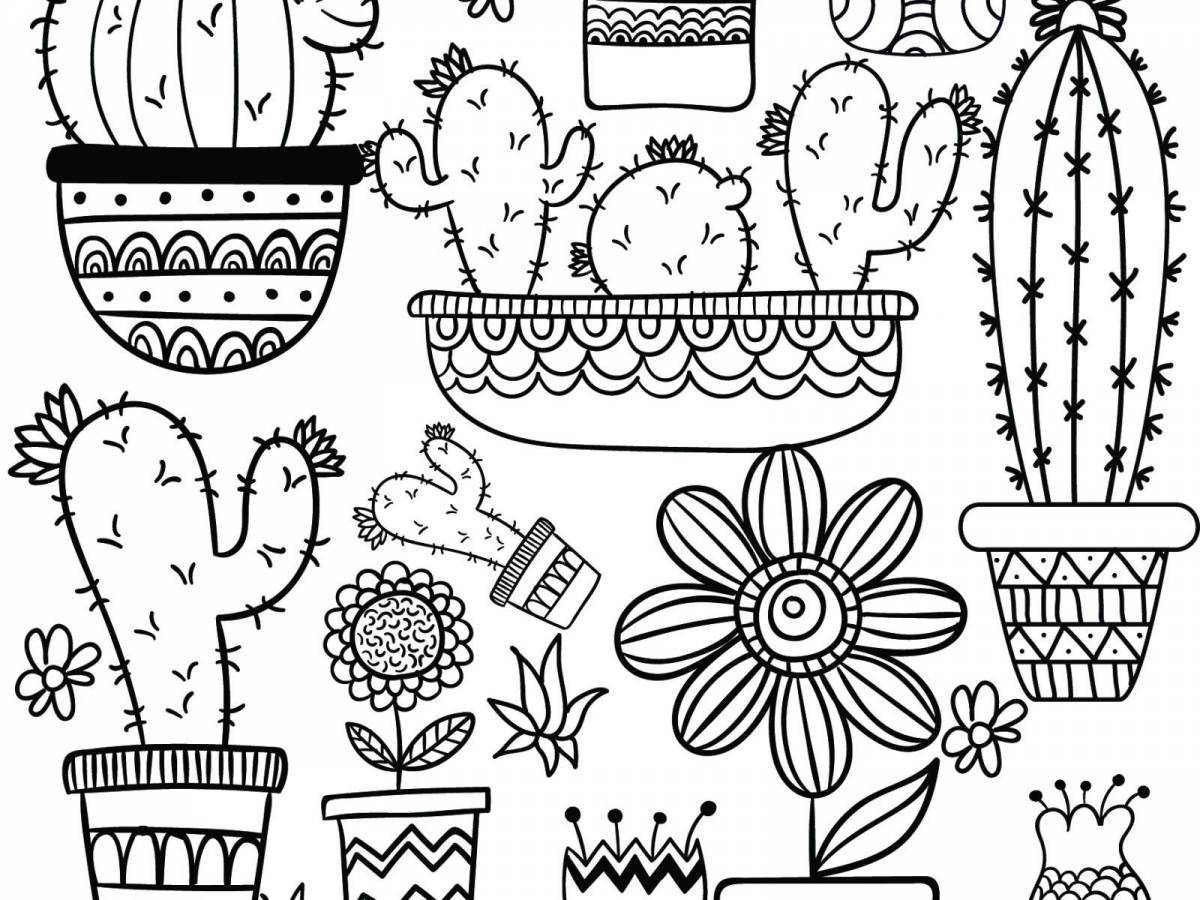 Intricate sketchbook coloring page