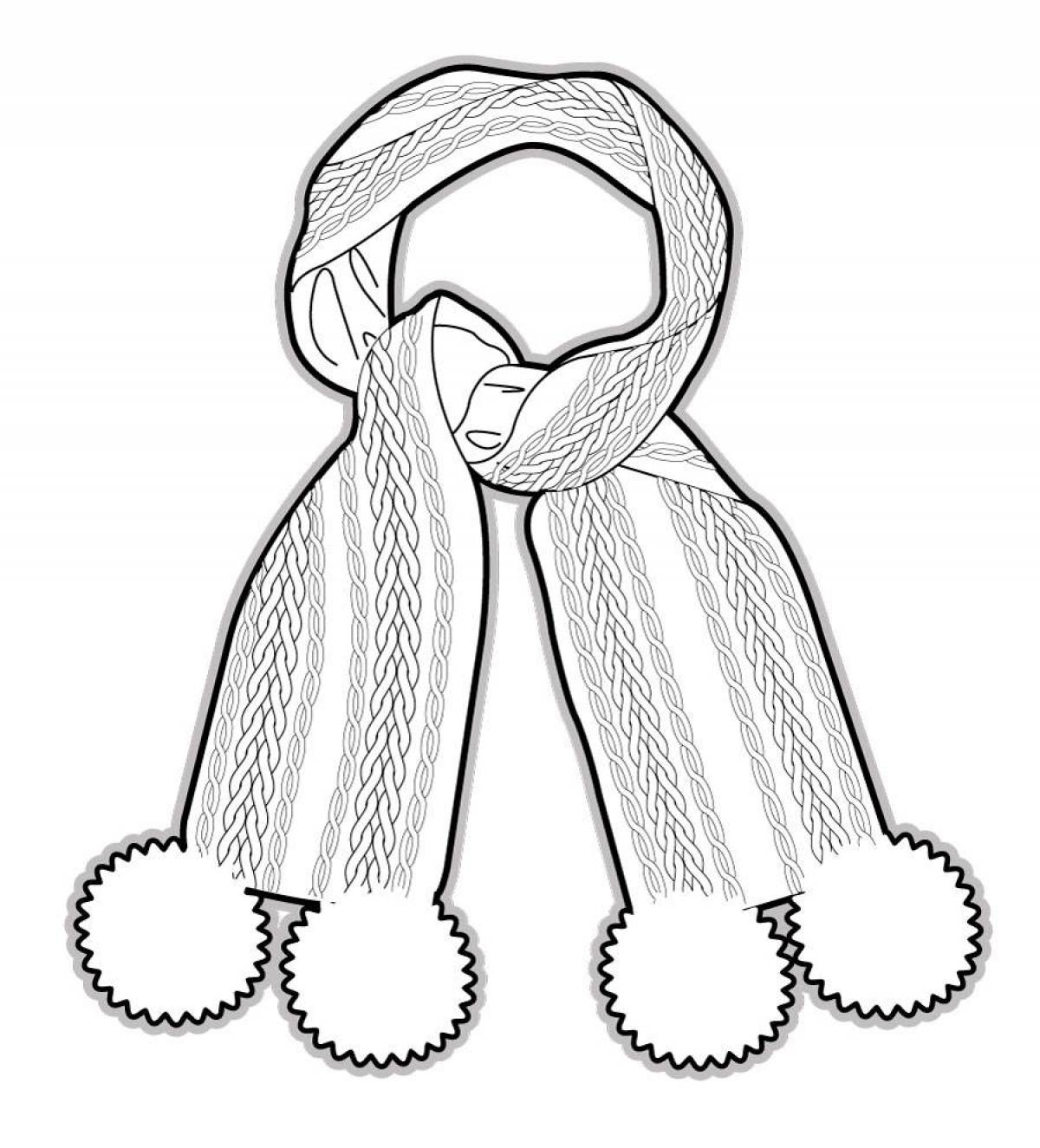 Шарф раскраска. Шарф раскраска для малышей. Шарф для раскрашивания. Шарф раскраска. Шарф раскраска для детей.
