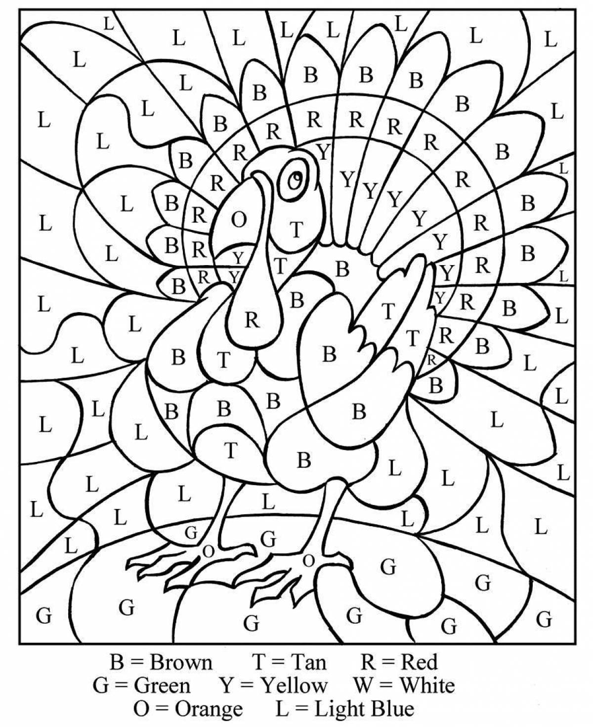 A fun coloring book for beginners