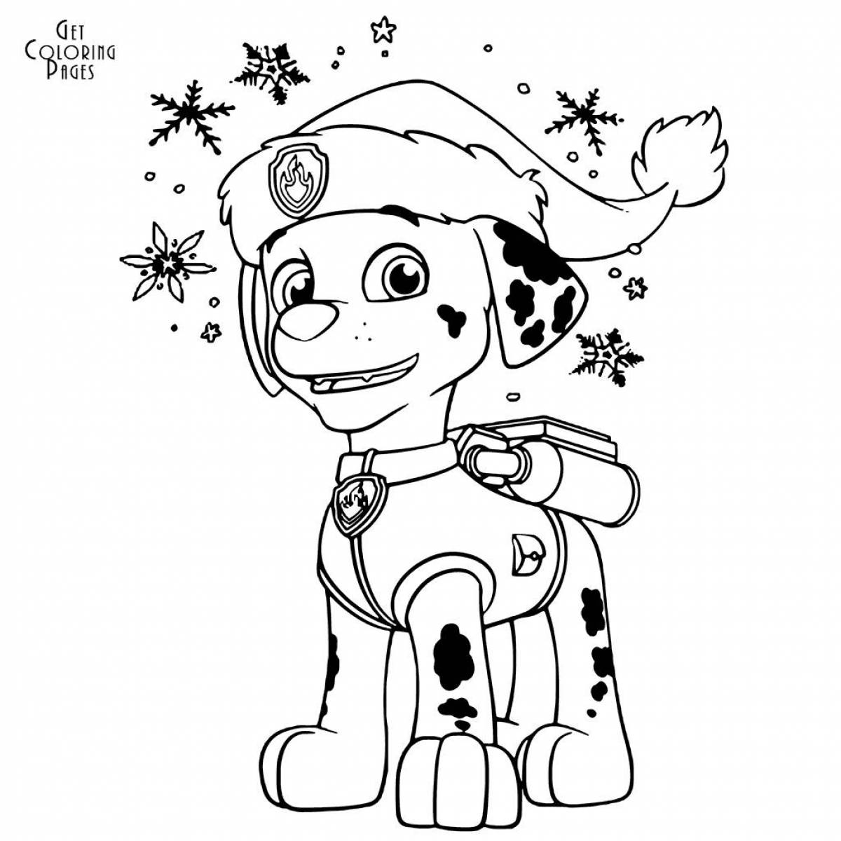 Paw patrol awesome coloring book new