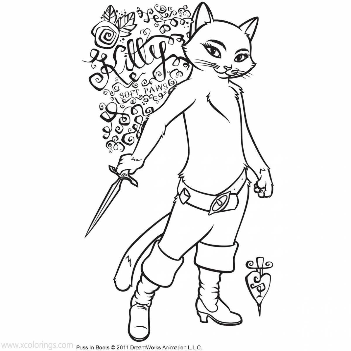 Puss in Boots for kids #1