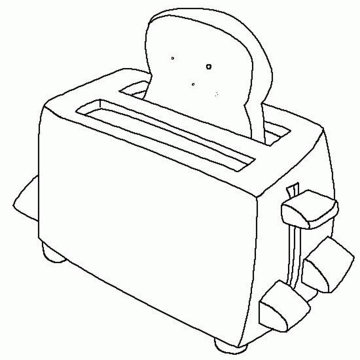 Exciting electrical appliance coloring pages