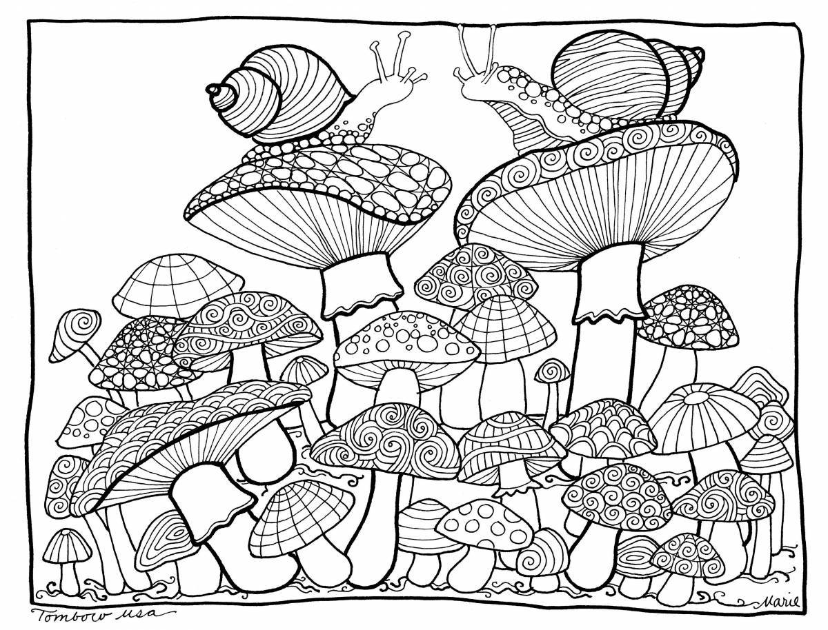 Coloring-journey coloring page wall indie kid