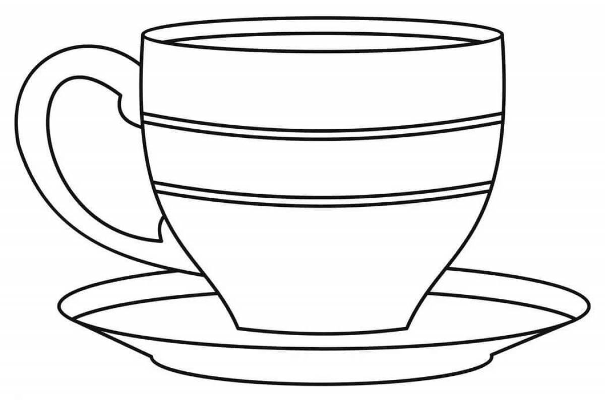 Children's cup and saucer #2