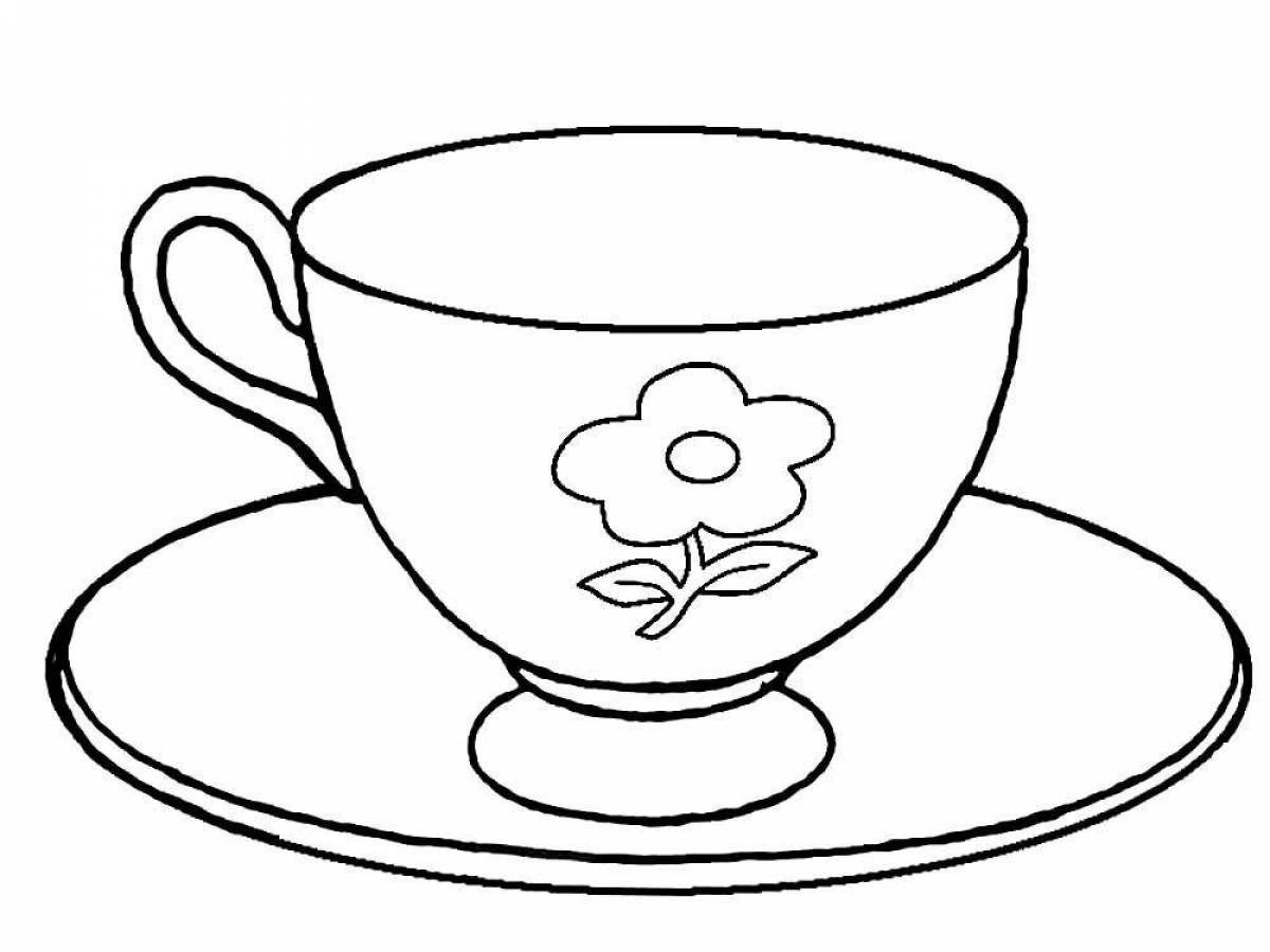 Children's cup and saucer #5