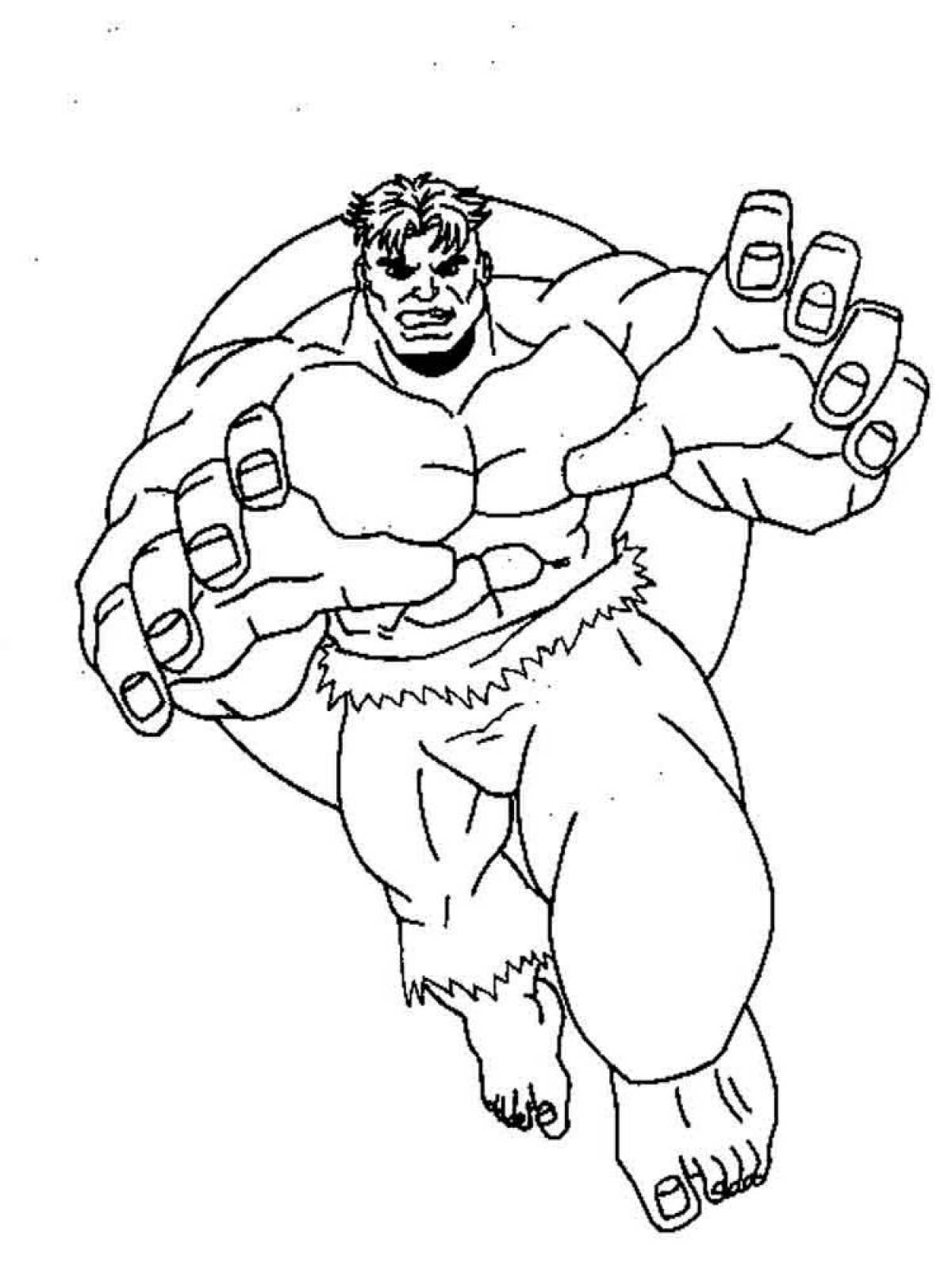 Colorful superheroes coloring pages for kids