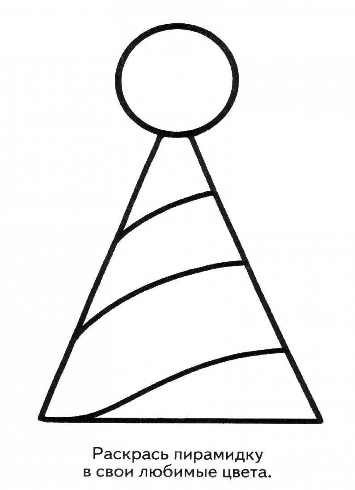 Пирамидка для детей 3 4 лет #1