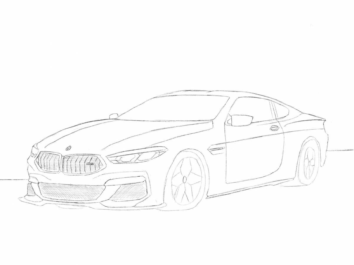 Coloring exotic bmw m4
