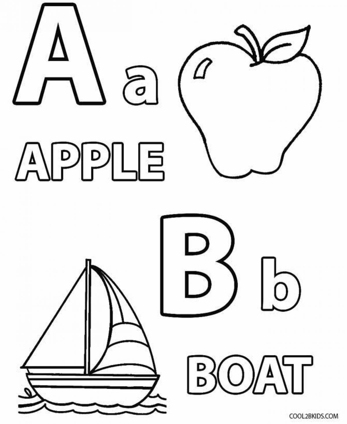 English alphabet for children grade 2 #17