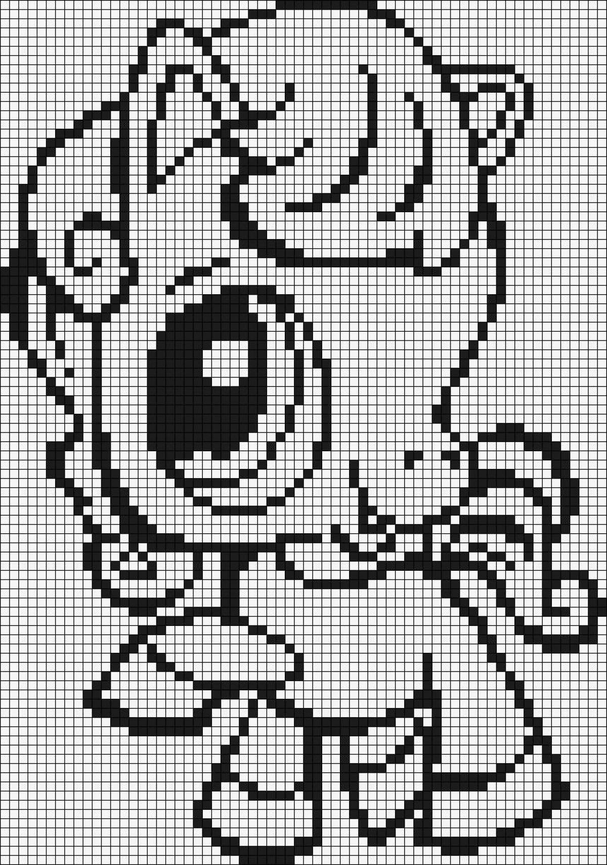 Coloring page glowing pixels